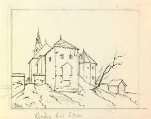 カムニクンの聖ジェームズ長老教会 作： Ladislav Benesch
